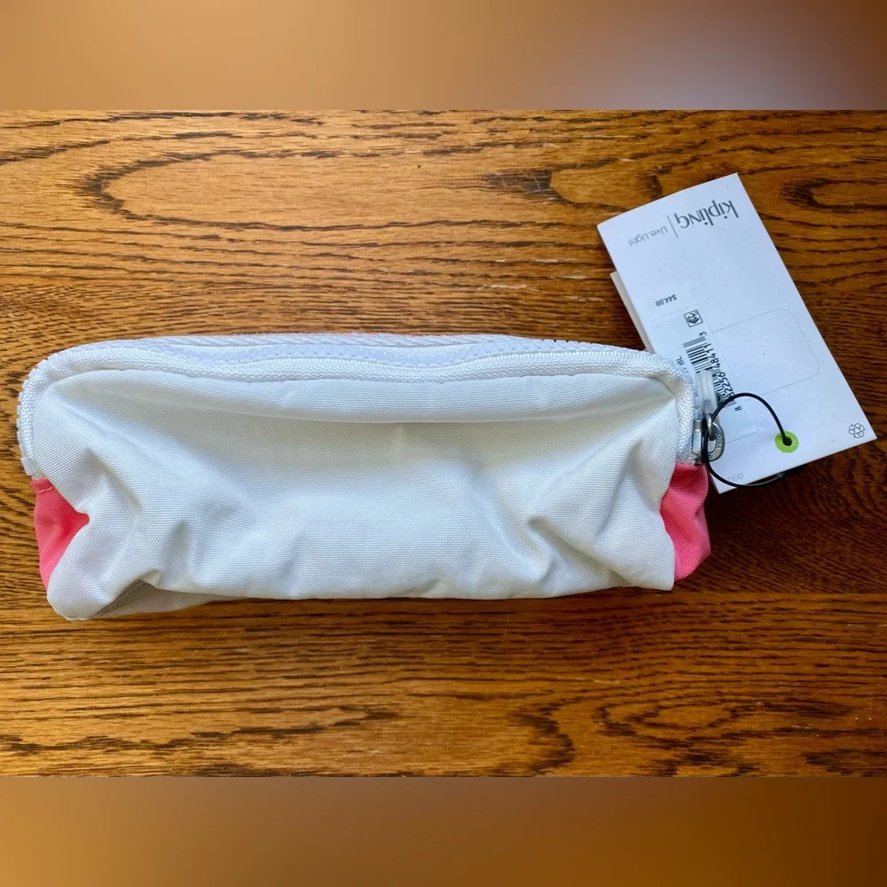 NWT $44 Kipling WESILE WESLIE Pencil Case Makeup Pouch Tech Bag